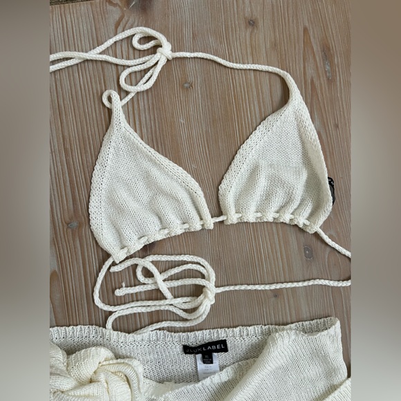 JLUX Label Ivory Hidden Oasis Bikini 3-piece Set - Picture 3 of 7